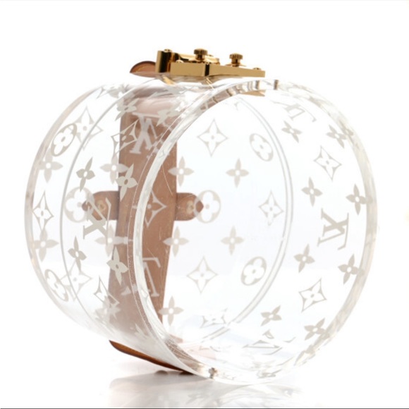LOUIS VUITTON Transparent Plexiglass Boxx Scott  [LuxeFindsResale.com] - Picture 3 of 5